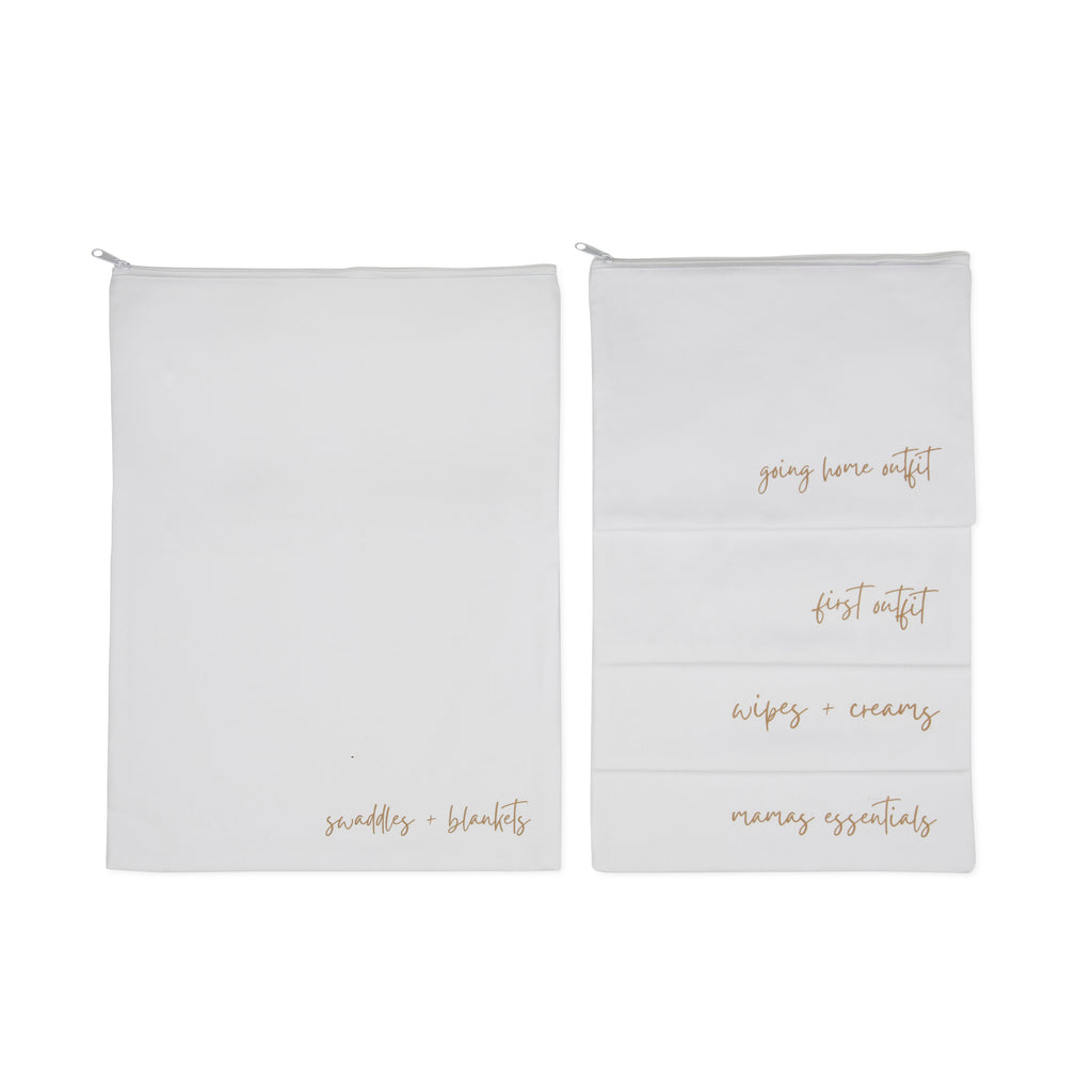 Labour and delivery organiser bags (set of five) image 3
