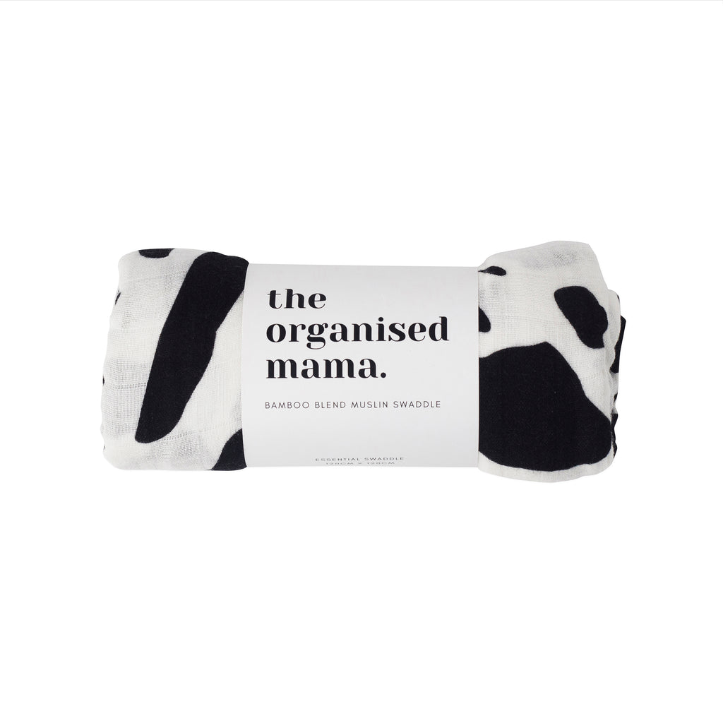 Bamboo blend muslin swaddle image 1